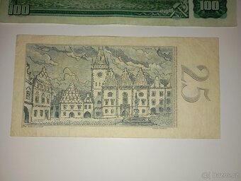 BANKOVKY 25 A 100 KČS, VZÁCNĚJŠÍ SÉRIE - 8