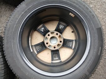 Prodám sadu ALU kol Dezent205/60R16 zimní - 8