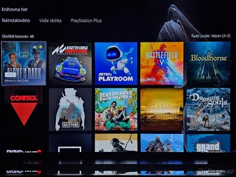 PLAYSTATION 5 + 2X OVLADAČ + SSD + 46 HER + VERTIKÁL STOJAN - 8