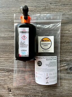 Tyre repair kit - Toyota ( 12V ) - kompresor + gel - 8