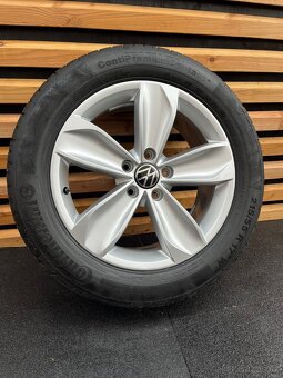 Alu originální kola Volkswagen Passat 215/55 R17 5x112☀️ - 8
