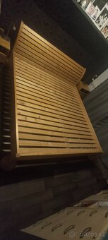 Manželská postel masiv 180cm - 8