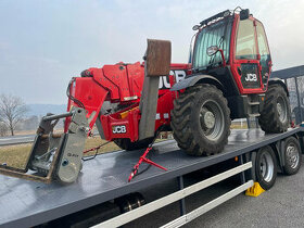 Teleskopický manipulátor, přeprava strojů - 8