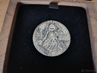 Seversti bohove, stribrne mince 5x2oz , ultra vysoky relief, - 8