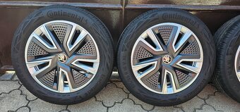 Originál alu Škoda Fabia 4 5x100 195/55 R16 - 6mm - 8