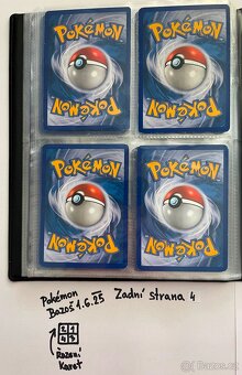 Kusové karty TCG Pokémon STARÉ PŘES 15LET (ORIGINÁL) - 8