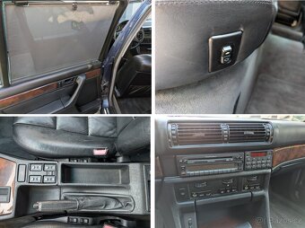 BMW E32 750i m70 10/1991 facelift, bez koroze originál stav - 8