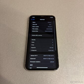 iPhone 11 128GB bílý, jako nový, 12 měsíců záruka - 8