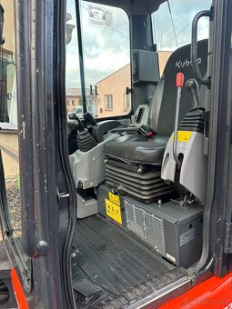 Pásový bagr Kubota KX037-4,ENGCON,2429MTH TOP - 8