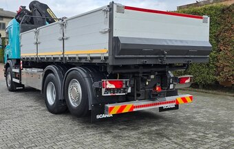 Scania P400-6x2–Valník/Sklápěč S3+HR-PALFINGER PK 18002 EH - 8