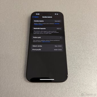 iPhone 15 Pro 128GB black titan, 100% baterie, rok záruka - 8