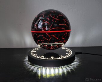 Levitující lampa – hvězdný glóbus - 8