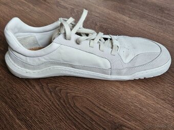 Vivobarefoot GOBI II SNEAKER PREMIUM LEATHER MENS LIMESTONE - 8