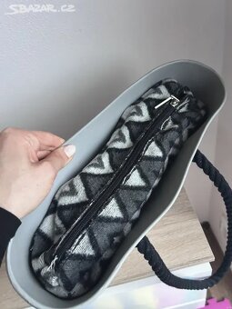 Obag mini lily grey black - 8