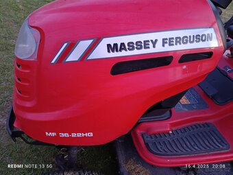 Mulčovací traktůrek massey ferguson - 8