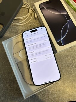 Prodám iPhone 16 PRO 128gb (záruka do 05/2026) - 8