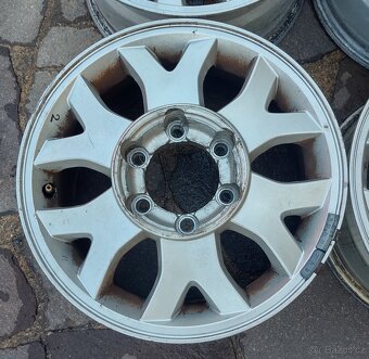 Litá kola originál 16" Ssangyong Rexton I. Tři typy - 8