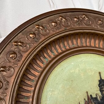 1ze2 Johannes Maresch sbírkový talíř 19.stol top kus - 8