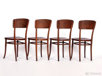 4x prvorepublikové židle original THONET. - 8