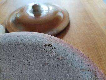 KAMENINOVÝ HRNEC RAMEKIN GRES DU MARAIS FRANCE - 8
