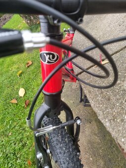 KUBIKES - dětské kolo 20L MTB červená - 8