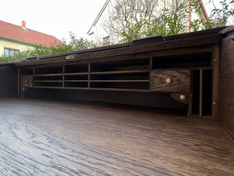 Americký starožitný psací stůl - 8