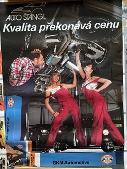 Prodám Retro, auto plakáty - 8