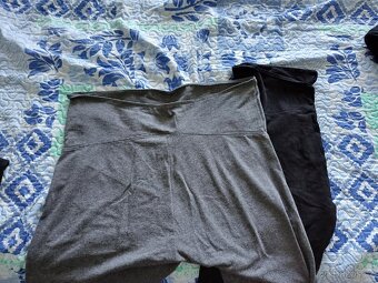 Balíček těhotenského oblečení L/XL (4x kalhoty, podprsenka) - 8