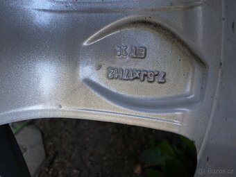Alu kola R17, 5x112, ET38, 7,5J , 225 45 17 zimní - 8