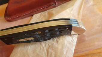 Case Hunter Jigged Buffalo Horn, lovecký zavírací nůž - 8