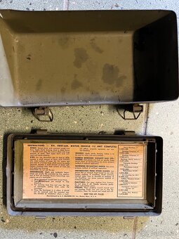 US vodní kanistr ,lékárna jeep atd - 8