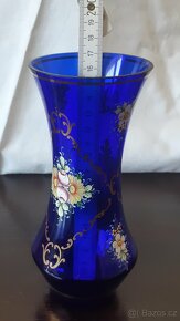 Novoborské sklo - vázy, skleničky, ... - 8