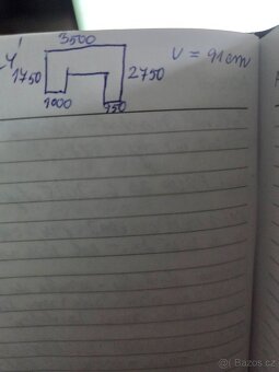 Gauč do U, sedací souprava do U, bily, kožený, - 8