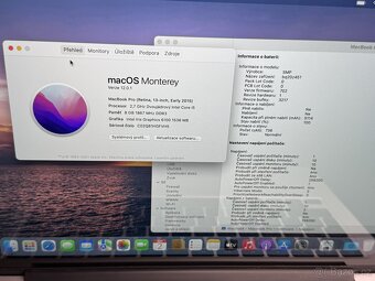 MacBook Pro 13'' 2015 i5 / 8GB / 256GB SSD - DPH - 8