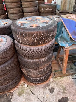 Alu kola 5x112 včetně zimních pneu 205/50 R17 - 8