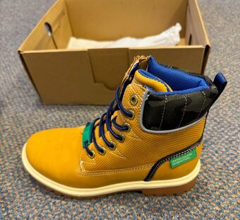 Nové nádherné luxusní dětské boty Benetton - 8