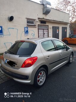 Peugeot 207 1,4 65 kW, STK platná, rv 2008 - 8