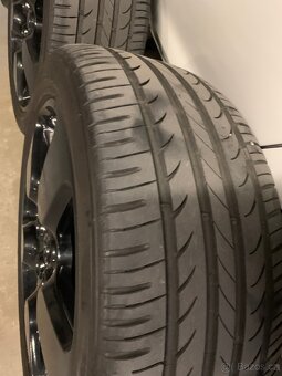 Sada kol, 5x112, 17 palců - letní pneu 225/45/27 - 8