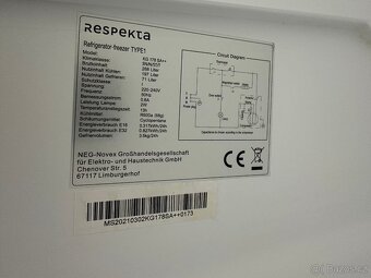 Lednice s mrazákem Respekta (153) - 8