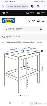 Přebalovací pult IKEA - 8
