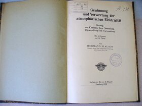 Sbírka starožitných německých knih Fyzika technika - 8