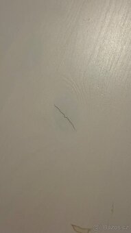 Konferenční stolek HEMNES (IKEA), bílé mořidlo. - 8