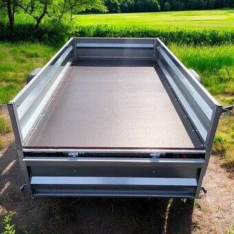 Přívěsný vozík 2,65m x1,30, profi - svařovaný rám - 8
