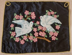 Potah na polštář 53x43 cm ruční výšivka - 8