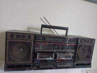 Hitachi TRK 540 E radiomagnetofon retro 2 kazeťák - 8