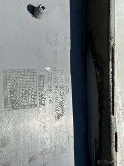 Přední nárazník Škoda Octavia III 5E0807221 - holý bílý 1026 - 8