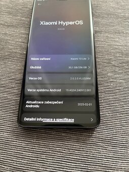 Prodám Xiaomi 13 lite 8/256GB černý - 8
