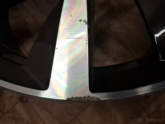 Alu kola černá + leštění 21x9 5x108 + letní pneu Volvo XC 90 - 8