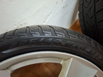 Alu kola R18 5x108 Dezent + zimní pneu 225/40/18 - 8