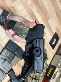 Airsoft Gear M4 AEG + Glock HPA - 8